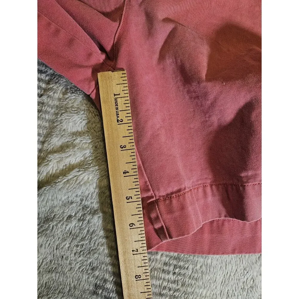 Polo Ralph Lauren Pink Chino Shorts Men's Size 40 100% Cotton, Pre-loved, Worn.
